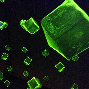 Uranium glass